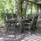 Highwood Usa Weatherly 7pc Rectangular Outdoor Patio Furniture Dining Set 72 x 42 AD-ST7WL1CO4AA-CGE - alternate 3